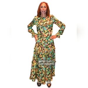 New Jorge Vazquez Floral Maxi Dress 6/8